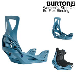 25-26 o[g E[}Y XebvIrfBO tbNX u[Xg[ BURTON Women's StepOn Re:Flex Bluestone BURTON StepOn XebvC