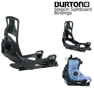 25-26 o[g XebvIrfBO Xvbg{[hrfBO ubN BURTON Men's StepOn Splitboard Bindings Black