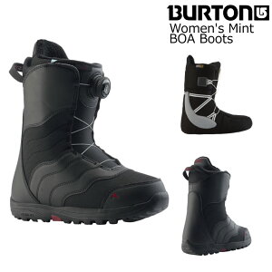 25-26 o[g E[}Y {[hu[c ~g {A Ch ubN BURTON Women's Mint Boa Boots Wide Black t[\[u[c