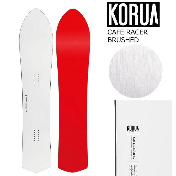 楽天市場】予約商品 26-27 コルア スノーボード カフェレーサー 