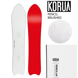 �\�񏤕i 26-27 �R���A �X�m�[�{�[�h �y���V�� �u���b�V���h KORUA Shapes PENCIL BRUSHED �t���[�g�L�����o�[ �p�E�_�[�L�����o�[ 27Snow