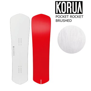 �\�񏤕i 26-27 �R���A �X�m�[�{�[�h �|�P�b�g���P�b�g �u���b�V���h KORUA Shapes POKET ROCKET BRUSHED �t���[�g�L�����o�[ �p�E�_�[ 27Snow