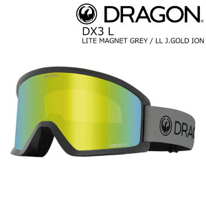 25-26 hS {[hS[O fB[GbNXX[ G DRAGON DX3 L LITE MAGNET GREY / LL J.GOLD ION S06 Large Fit \񏤕i T AWAFit