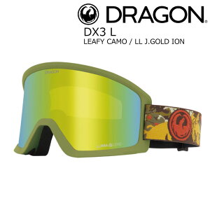 25-26 hS {[hS[O fB[GbNXX[ G DRAGON DX3 L LEAFY CAMO / LL J.GOLD ION S08 Large Fit \񏤕i T AWAFit Xm{