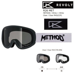 25-26 {g {[hS[O X[p[Cgt[ R26MET REVOLT Super Light Frame Method / Black × White LTD  ʃY Fς Xm{