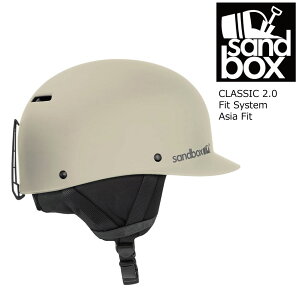 25-26 Th{bNX NVbN Xm[ t@Co[ 2.0 SANDBOX Helmet Classic 2.0 SNOW Fiber (Matte) AWAtBbg Ki wbg Xm{ Εt