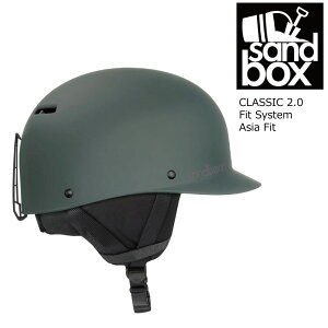25-26 Th{bNX NVbN Xm[ tHXg 2.0 SANDBOX Helmet Classic 2.0 SNOW Forest (Matte) AWAtBbg Ki wbg Xm{ Εt