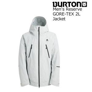 25-26 o[g {[hWPbg U[u SAebNX2L OCNEh BURTON Men's RESERVE GORE-TEX 2L GrayCloud T Snow Xm[{[h