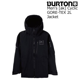 25-26 バートン ボードジャケット エーケー サイクリック トゥルーブラック BURTON Men's AK Cyclic Jacket Gore-Tex TrueBlack 特典あり ゴアテックス スノー