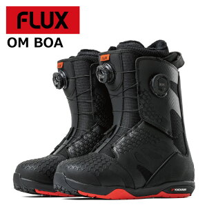 �\�񏤕i 26-27 �t���b�N�X �{�[�h�u�[�c �I�[�G���{�A �u���b�N FLUX Boots OM BOA Black �u���b�N �N���X �p�C�v �o���N�h �r�b�O�}�E���e��