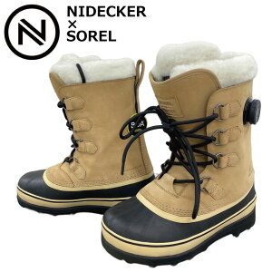 �\�񏤕i 26-27 �i�C�f�b�J�[ �{�[�h�u�[�c �\���� �J���u�[�o�u NIDECKER SOREL Caribou Buff �{�[�h�u�[�c �A�E�g�h�A 27Snow