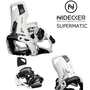 �\�񏤕i 26-27 �i�C�f�b�J�[ �r���f�B���O �I�[�W�[ �X�[�p�[�}�`�b�N �z���C�g NIDECKER OG SUPERMATIC White DorpIn�V�X�e�� �h���b�v�C�� 27Snow