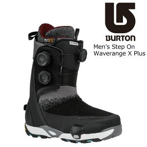 �\�񏤕i 26-27 �o�[�g�� �X�e�b�v�I���u�[�c �E�F�[�u�����W �G�b�N�X �v�� �u���b�N BURTON Men's Waverange X Pro Step On Boots Wide Black �X�e�b�v�C��