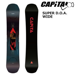 �\�񏤕i 26-27 �L���s�^ �X�m�[�{�[�h �X�[�p�[ �f�B�[�I�[�G�[ ���C�h CAPITA SUPER D.O.A Wide Camber �L�����o�[ �����Y �p�[�N 27Snow