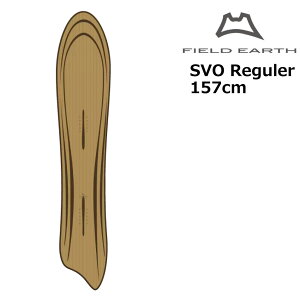 �\�񏤕i 26-27 �t�B�[���h�A�[�X �X�m�[�{�[�h �G�X�u�C�I�[ ���M�����[ FIELD EARTH SVO Reggular 157cm �E�C���O�v���[�g 2.5D �I�[���}�E���e�� �J�[�r���O