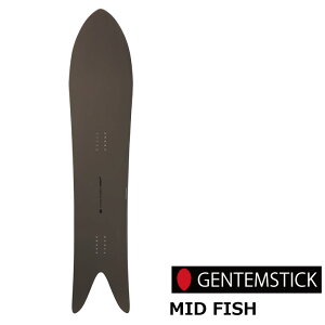 �\�񏤕i 26-27 �Q���e���X�e�B�b�N �~�b�h�t�B�b�V�� 152 GENTEMSTICK MID FISH �L�����o�[ �p�E�_�[�{�[�h �X�m�[�{�[�h ��