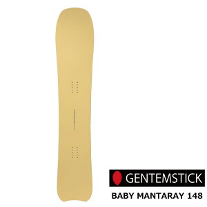 �\�񏤕i 26-27 �Q���e���X�e�B�b�N �x�C�r�[�}���^���C 148 ���Y GENTEMSTICK BABY MANTARAY WOMEN �V���[�g�L�����o�[ ���f�B�[�X �{�[�h