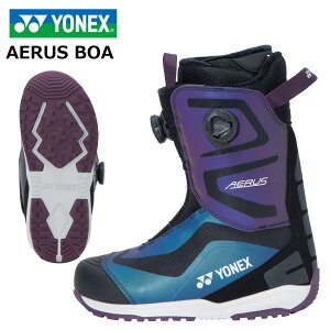 �\�񏤕i 26-27 ���l�b�N�X �{�[�h�u�[�c �G�A���X �{�A �u���[�p�[�v��/�O���[�� YONEX AERUS Boa Boots BluePurple/Green �u�[�c ���l�b�N�X
