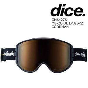 �\�񏤕i 26-27 �_�C�X �S�[�O�� �O�b�h�}�� GM64276 MBK DICE GOODMAN GM64276 MBK C-UL LPU/BRZ ����×ULTRA���C�g�p�[�v��/�u�����Y�~���[ �R�{���w