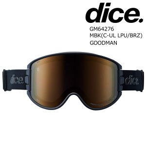 �\�񏤕i 26-27 �_�C�X �S�[�O�� �O�b�h�}�� GM64276 BKO DICE GOODMAN GM64276 BKO C-UL LPU/BRZ ����×ULTRA���C�g�p�[�v��/�u�����Y�~���[ �R�{���w