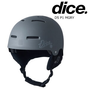 �\�񏤕i 26-27 �_�C�X �w�����b�g �f�B�[�t�@�C�u-�s�[���� WGRY Dice Helmet D5-P1 MGRY ���Ύ��o�b�N�� �X�m�{ �X�L�[ �W���p���t�B�b�g �]�[���t���b�N�X