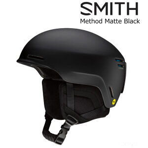 �\�񏤕i 26-27 �X�~�X �X�m�[�w�����b�g ���\�b�h �~�b�v�X �}�b�g�u���b�N SMITH Helmet METHOD Mips Matte Black �A�W�A���t�B�b�g �y�ʃC�����[���h