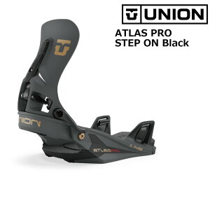 �\�񏤕i 26-27 ���j�I�� �X�e�b�v�I���r���f�B���O �A�g���X�v�� �u���b�N UNION STEP ON ATLAS PRO Black �����Y ���f�B�[�X �X�m�{ 27Snow