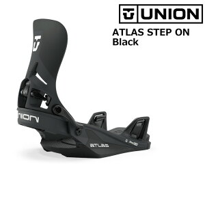 �\�񏤕i 26-27 ���j�I�� �X�e�b�v�I���r���f�B���O �A�g���X �u���b�N UNION STEP ON ATLAS Black �����Y ���f�B�[�X �X�m�[�{�[�h 27Snow