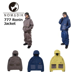�\�񏤕i 26-27 �m�}�f�B�b�N �{�[�h�W���P�b�g �X���[�Z�u�� ���[�j�� �W���P�b�g NOMADIK 777 RONIN Jacket �{�[�h�E�G�A �X�m�{ ���� �a�G �H�� ����
