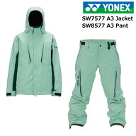 アウトレット 25-26 ヨネックス ボードウエア 上下セット 新品未使用 YONEX SW7577 A3 Jacket + SW8577 A…