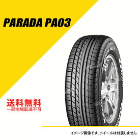 4本セット 215/65R16C 109/107S ヨコハマ パラダ PA03 WL ホワイトレター YOKOHAMA PARADA PA03 215/65R16 215/65-16 [E4500]