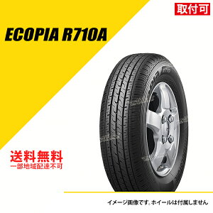 4�{�Z�b�g 145/80R12LT 80/78N �u���a�X�g�� �G�R�s�A R710A �T�}�[�^�C�� �ă^�C�� BRIDGESTONE ECOPIA R710A 145/80-12 [LVR89539]