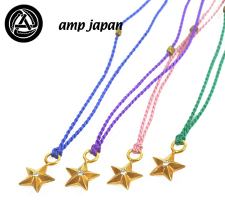 98%OFF アンプジャパン amp japan スター ネックレス 10AH-215 【★超目玉】 Star メンズ 真鍮 Charm JAPAN AMP レディース