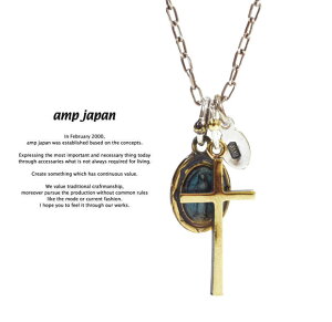 �A���v�W���p�� amp japan 13AD-286 Epoxy Mary & Cross Necklace AMP JAPAN �V���o�[ �^�J �N���X �}���A �l�b�N���X �����Y ���f�B�[�X