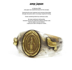 amp japan AvWp 7AK-174 BRASS mary ring AMP JAPAN Silver Vo[ Brass ^J }A O Y fB[X