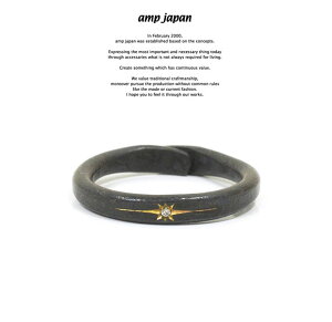 amp japan AvWp 16AO-210 Black Brass Ring With DiamondAMP JAPAN ^J ubN _C O Y fB[X