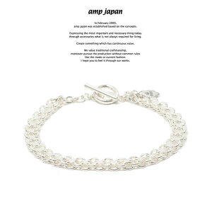 amp japan �A���v�W���p�� 17AJK-440 Caterpillar BraceletAMP JAPAN Brass �^�J �V���o�[ �`�F�[�� �u���X���b�g �����Y ���f�B�[�X