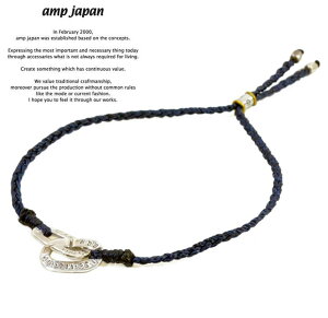 amp japan �A���v�W���p�� 13AH-262 Braid Waxed Cord Bracelet Puzzle AMP JAPAN �C���f�B�S �u���X���b�g �����Y ���f�B�[�X