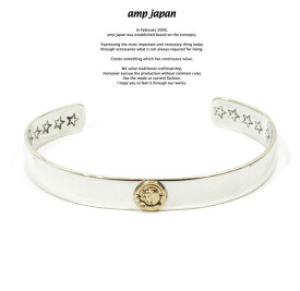 amp japan アンプジャパン 14ao-341 flat silver bangle-K10 trip smile-AMP JAPAN シルバー ゴールド スマイル バングル メンズ レディース