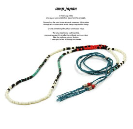 アンプジャパン amp japan 15AHK-131 Native Pattern Necklace -Santo Dominqo- AMP JAPAN ターコイズ ネイティブ ネックレス メンズ レディース