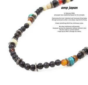 amp japan �A���v�W���p�� 14AHK-121 Lava Stone 3way Choker AMP JAPAN �^�[�R�C�Y �l�b�N���X �u���X���b�g �A���N���b�g �����Y ���f�B�[�X