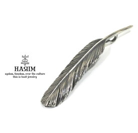 HARIM ハリム HRT002BK Feather Pendant /L 【LEFT】Silver シルバー フェザー ペンダント トップ メンズ レディース