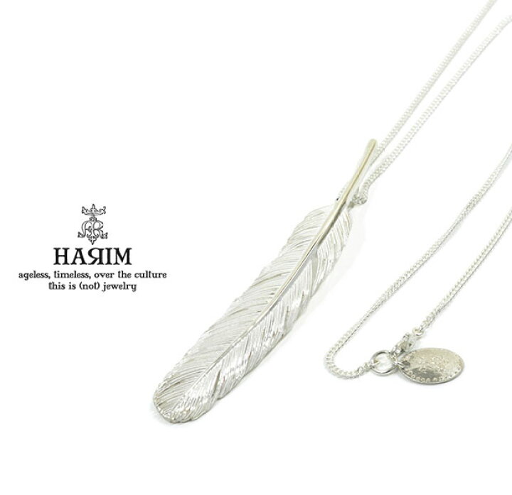 楽天市場】HARIM ハリム HRT003WH Feather Necklace /L 【RIGHT