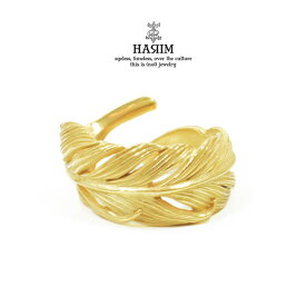 HARIM ハリム HRR015SG Gold Owl feather ringゴールド スモール フェザー リング