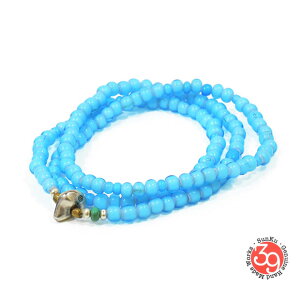 Sunku/39/TNLTD-004 White Heart Beads Necklace & Bracelet Sky Blue AeB[Nr[YuXbgNecklace/lbNXSilver925/Vo[/BRASS/^JAeB[N/^[RCY/TurquoiseANZT[