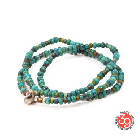 Sunku/39/サンクSK-008 Turquoise Beads Necklace & BraceletアンティークビーズブレスレットBracelet/ブレスレットSilver925/シルバー/BRASS/真鍮アンティーク/ターコイズ/Turquoiseアクセサリー