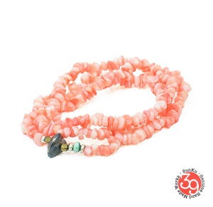 Sunku/39/TNSK-052 Pink Coral Necklace & Bracelet AeB[Nr[YuXbgNecklace/lbNXSilver925/Vo[/BRASS/^JAeB[N/^[RCY/Turquoise/TS/CoralANZT[