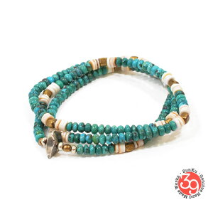 Sunku/39/TNSK-089 Turquoise Beads Mix Necklace & BraceletAeB[Nr[YuXbgNecklace/lbNXSilver925/Vo[/BRASS/^JAeB[N/^[RCY/TurquoiseANZT[