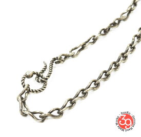 Sunku/39サンクSK-062 Handmade Twisted Chain Necklace 45cmネックレス/NecklaceSilver925/シルバーアンティークメンズ/レディースアクセサリー