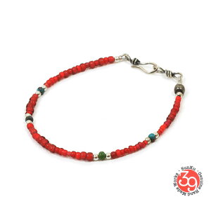 Sunku/39/TNSK-115 Small Beads Braceletr[YuXbgBracelet/uXbgSilver925/Vo[^[RCY/TurquoiseAeB[N/ANZT[